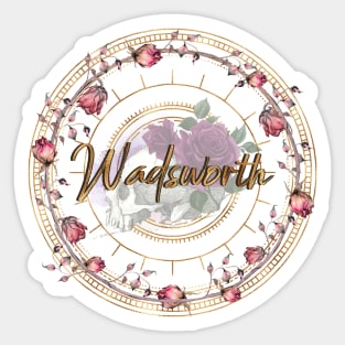 Wadsworth Sticker